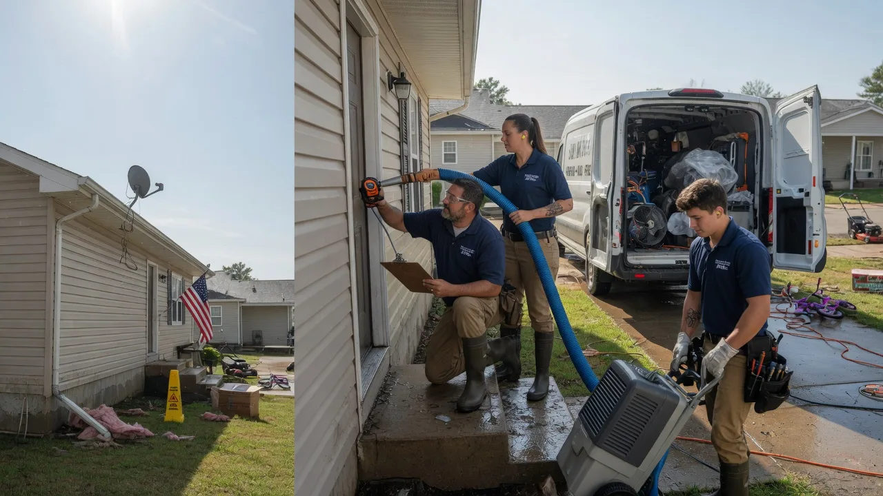 Ceiling Water Damage Restoration in Crosby, TX near me